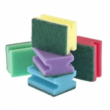 Губки для посуды профильные Comfort, 85*65*43 мм, 5 шт ТМ Elfe Россия 92357