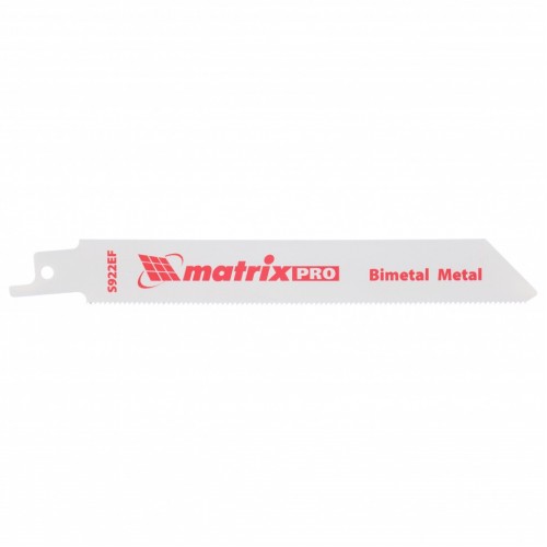 Полотна по металлу для сабельной пилы S922EF 125/1,4 мм, Bimetal, 2 шт, PRO. MATRIX 782009