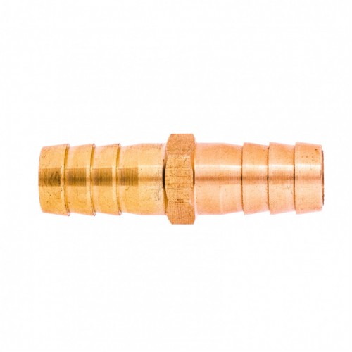 Соединитель для шланга 1/2", латунный Palisad 65708