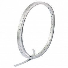 Лента перфорированная монтажная, 2 мм, LM 2см х 10 м, отвер. 4,5–5 мм, цинк, Россия// Сибртех 46579