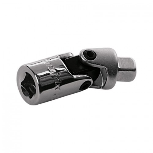 Шарнир карданный с квадратом 1/4", CrV, полированный хром MATRIX MASTER 13993