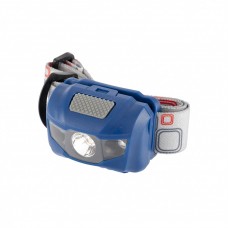 Фонарь наголовный Space, ABS пластик, 4 режима, 1 Вт LEDх120 Лм, 2 red Led, 8 часов, 3хААА Stern 90568