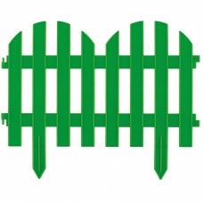 Забор декоративный "Романтика", 28 х 300 см, зеленый// PALISAD Россия 65022