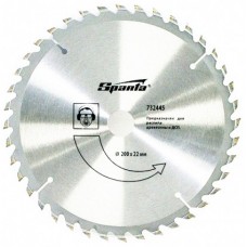 Пильный диск по дереву, 200 х 22мм, 40 зубьев SPARTA 732445