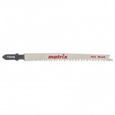 Полотна для электролобзика  по дереву, 3 шт. T234X, 90 x 2-3 мм, HCS // Matrix 78217