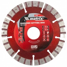 Диск алмазный отрезной 115 х 22,2 мм MATRIX Professional 73140