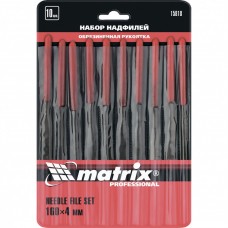 Набор надфилей 160 х 4мм MATRIX 15818