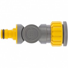 Соединитель штуцерный с внутр. резьбой1/2"-3/4" с шарниром// PALISAD LUXE 66247