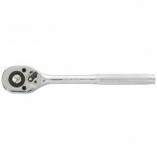 Ключ-трещотка 1/4" с переключателем, CrV, хромированный MATRIX MASTER 14010