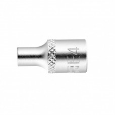 Головка торцевая 1/4, Е4, CrV Stels 13863