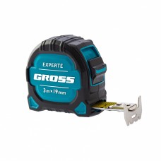 Рулетка Experte, 3 м x 19 мм, Gross 32574