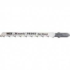 Полотна для электролобзика по дереву, 3 шт. T101D, 75 х 4,0мм, HCS MATRIX Professional 78202