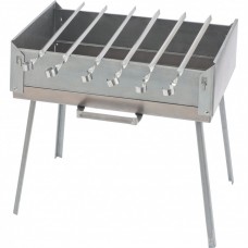 Мангал-дипломат в сумке 410x280x125, 1,5 мм, 6 шампуров в комплекте PALISAD Camping Россия 69538