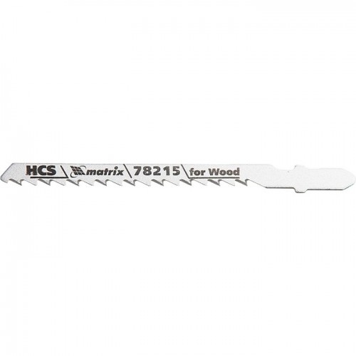 Полотна для электролобзика по дереву, 3 шт. T244D, 75 x 4мм, HCS MATRIX Professional 78215