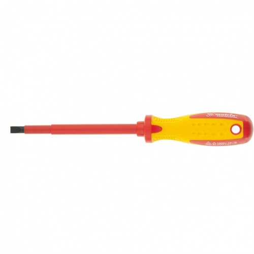 Отвертка Insulated, SL8,0 x 150 мм MATRIX PROF 12922