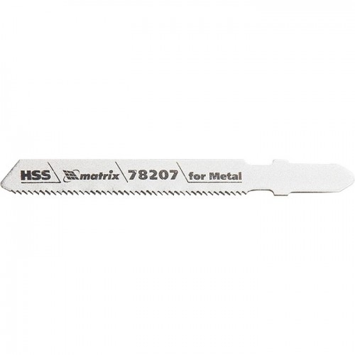 Полотна для электролобзика по металлу, 3 шт. T118A, 50 х 1,2мм, HSS MATRIX Professional 78207