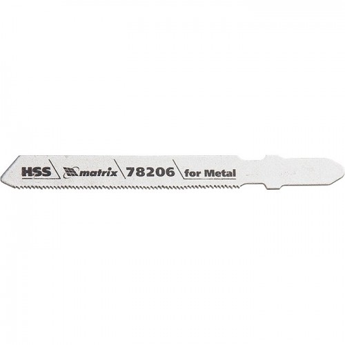 Полотна для электролобзика по металлу, 3 шт. T118G, 50 х 0,8мм, HSS MATRIX Professional 78206