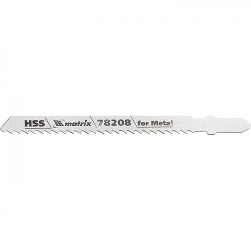 Полотна для электролобзика по металлу, 3 шт. T127D, 75 х 3мм, HSS MATRIX Professional 78208