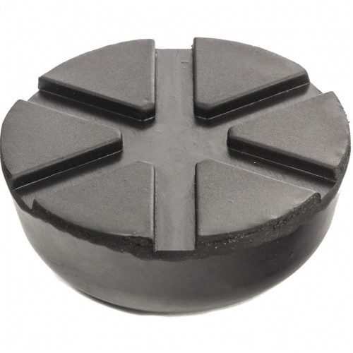 Резиновая опора для подкатного домкрата универсальная, D=89 mm, d=60 mm, H=35 mm// MATRIX 50910
