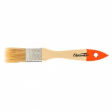 Кисть плоская Slimline 1", натуральная щетина, деревянная ручка SPARTA 824205