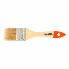 Кисть плоская Slimline 1,5", натуральная щетина, деревянная ручка SPARTA 824255
